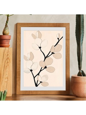 Tek Parça Salon Ofis Dekor Tablo Vrynt