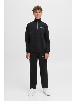 Jack & Jones Jpstkane Norrebro Sweat P Siyah Erkek Çocuk Eşofman Altı