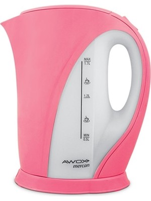 Şık Pembe Mercan Kettle, Modern Tasarım ve Şıklık Sunar.