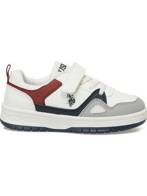 U.s. Polo Assn. Eny Jr 5pr Beyaz Erkek Çocuk Sneaker