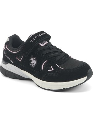 U.S. Polo Assn. NOE JR 5PR Siyah Kız Çocuk Sneaker