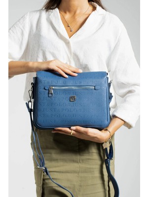 Just Polo Kadın 3 Bölmeli Ayarlanabilir Uzun Askılı Postacı ve Omuz Çantası