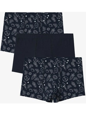 Erkek Çocuk Boxer 3'lü  (S5)