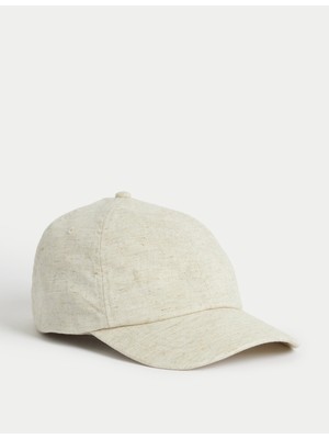 Marks & Spencer Keten Karışımlı Baseball Şapka