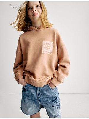 Marks & Spencer Çiçek Nakışlı Denim Şort (6–16 Yaş)