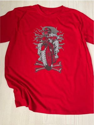 Dtf Baskılı Rahat Kalıp Tshirt