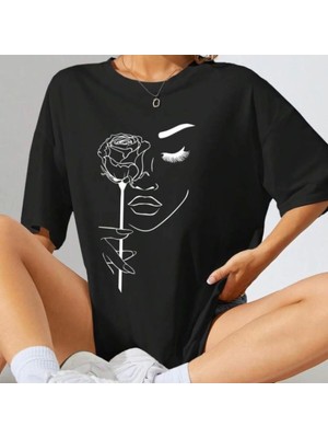 Baskılı Oversize Tshirt  Iyah