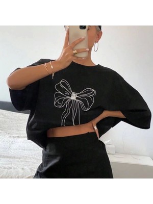 Baskılı Oversize Tshirt  Iyah
