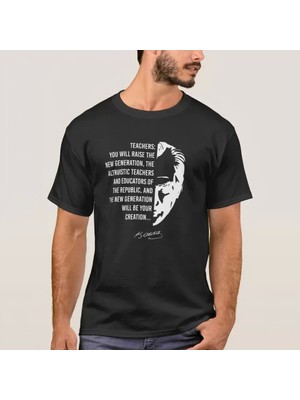 24 Kasım Öğretmenler Günü Baskılı Tshirt  Iyah