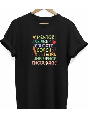 24 Kasım Öğretmenler Günü Baskılı Tshirt  Iyah