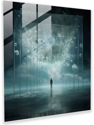 Popcas Zarif Çita Cam Duvar Sanatı - Çita Cam Duvar Sanatı Cam Sanatı Vahşi Yaşam Meraklıları