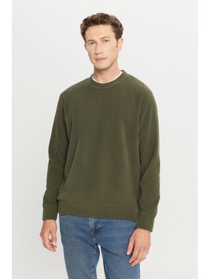 Altınyıldız Classics Standart Fit Normal Kesim Bisiklet Yaka Polar