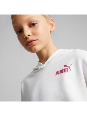 Puma Power Colour Block Genç Kapüşonlu Sweatshırt