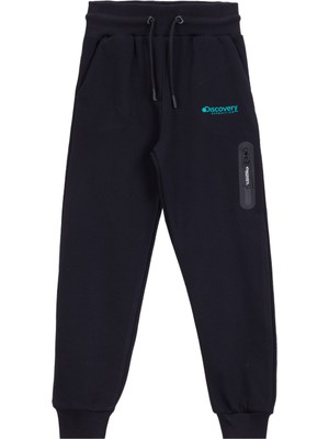 Discovery Expedition Lastikli Paça Siyah Erkek Çocuk Eşofman Altı D5WB-EA3014