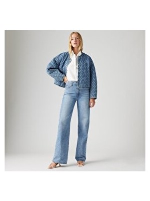 Ribcage Wide Leg Kadın Jean Pantolon - Not The Same