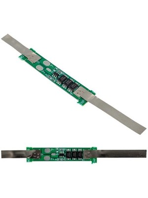 BMS-24009 1s 6A 3.7V Bms Devresi Lityum Batarya Şarj Modülü (35X8.5X2MM)