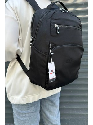 Just Polo Ithal Klinkır Kumaş Kadın Sırt ve Okul Çantası