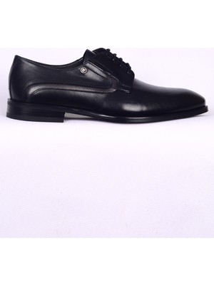 Pierre Cardin 11924600 Premıum Siyah Erkek Kösele Taban Klasik Ayakkabı