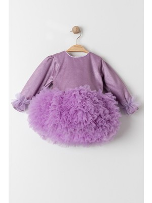 Top Tütü Mor Elbise