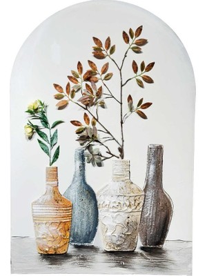 3 Boyutlu Çiçek Dekoratif Tablo 60X90CM