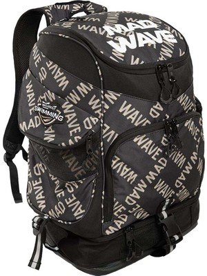 Mad Wave Sırt Çantası Mad Team Siyah Desenli 45LT