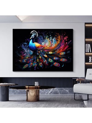 Denge Temalı Kanvas Sanatı; Kayalar ve Çakıllar; Soyut Denge