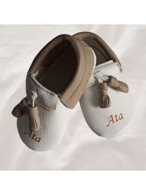 Bebeğinize Özel Vizon Püskül Bebek Ayakkabı