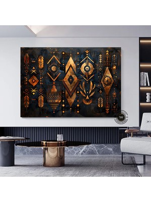 Soyut Graffiti Aslan Tablosu; Modern Hayvan Sokak Sanatı; Renkli Kanvas Poster Baskısı; Duvar Sanatı