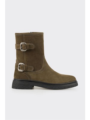 Yeşil Deri Kadın Günlük Bot