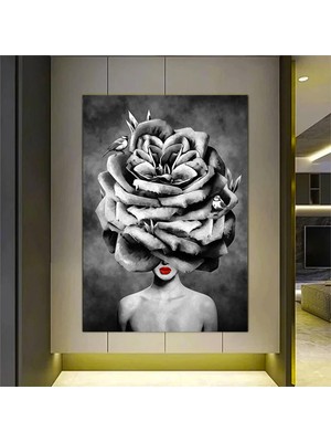 Japon Kanvas Tablo – Kiraz Çiçeği Dekoru; Ağaç Baskılı Japon Posteri; Asya Temalı Hediye; Sakura Man