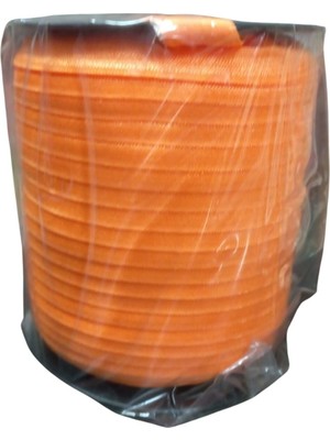 Çamaşır Lastiği Düz 1 cm  75 Metre 1 Top Orange