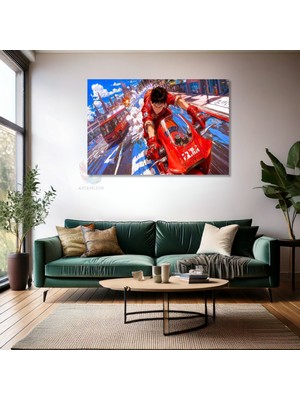 Kanvas Tablo Yüksek Kaliteli Kanvas Duvar Tablosu Akira Anime Tablosu Yeni Ev Hediyesi Ev Dekorasyon