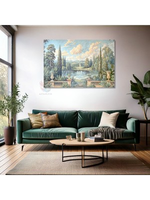 Kanvas Tablo Yüksek Kaliteli Kanvas Duvar Tablosu Klasik Manzara Tablosu Ev Dekorasyon