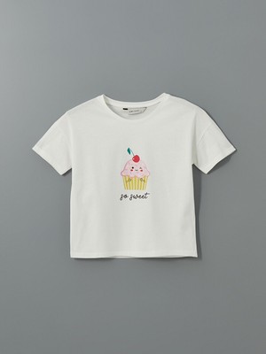 Lc Waikiki Yeni Sezon Bisiklet Yaka Baskili Kadin Pijama Ustu - S5EB94Z8