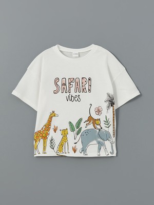 Lc Waikiki Yeni Sezon Bisiklet Yaka Kiz Cocuk Pijama Ust - S58669Z4