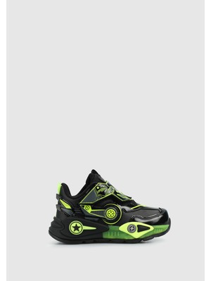 Fosforlu Erkek Çocuk Sneaker