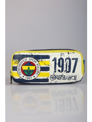 "dekomus Cep Defteri Hediyeli" Yeni Sezon Lisanslı Fenerbahçe Çift Bölmeli Kalem Çantası 1907