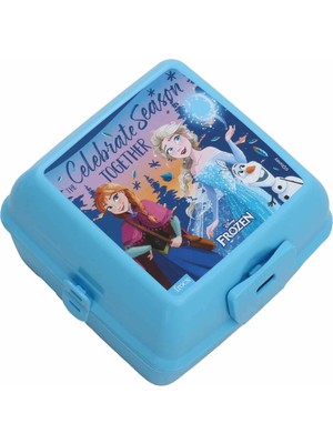 Frozen Beslenme Kabı, Frozen Elsa Açık Mavi Beslenme Kabı,  Beslenme Kutusu 43650