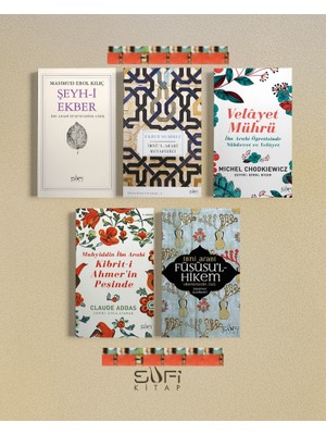 Füsusul Hikem, Şeyhi Ekber, Ibnül Arabı Metafiziği, Velayet Mührü, Kibriti Ahmerin Peşinde (5kitap)