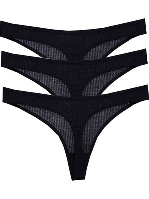 Vanilya Secret Pamuk Tanga 3'lü Paket