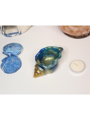 El Yapımı Epoksi Reçine Şık Tasarım Saksı/dekoratif Objeler (Çiçeksiz) - Kadın Emeği