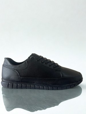 Merdiven Desenli Ortopedik Kaymaz Taban Bağcıksız Günlük Ayakkabı