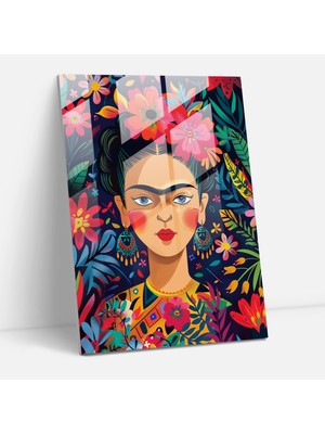 Popcas Frida Kahlo Tarzı Duvar Dekorasyonu - Frida Kahlo Eserleri Ev Dekorasyonu Duvar Dekorasyonu