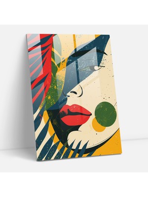 Popcas Frida Kahlo Tarzı Duvar Dekorasyonu - Modern Renkli ve Eşsiz Frida Kahlo Eserleri