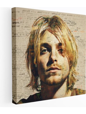 Popcas Kurt Cobain Şarkı Sözleri Cam Tablo - Müzik Tutkunları ve Alıntılar Için Kurt Cobain Şarkı Sözleri