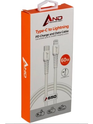 Type C Şarj Kablosu 60W Iphone Kablosu ROYALEKS-AND-650