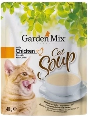 Garden Mix Tavuklu Kedi Çorbası 40 gr
