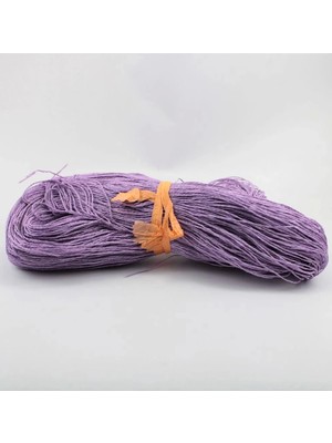 Remstdrk Eflatun Renk Çile Kağıt İp Çanta İpi Supla İpi  No:9 - (550-600 Gr)