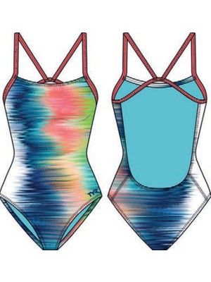 Tyr Durafast Elite® Cf Kız Çocuk Mayosu (Bravura)