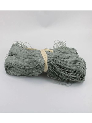 Mat Küf Yeşili Renk Çile Kağıt Ip Çanta Ipi Supla Ipi  No:51 - (550-600 Gr)